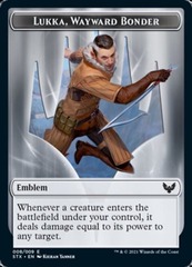 Emblem - Lukka, Wayward Bonder - Foil